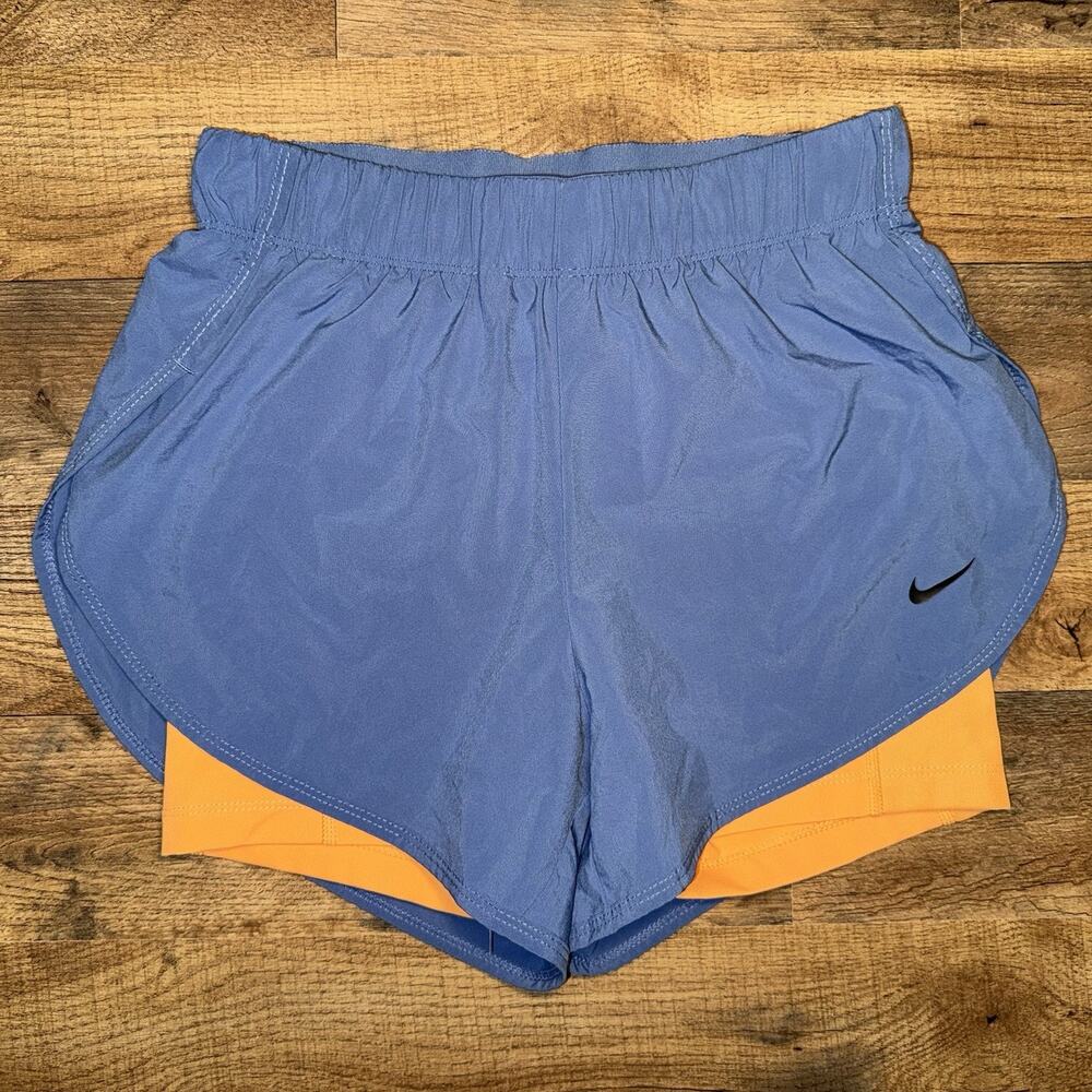 Nike Shorts Women Small Copen Dri Fit Flex 2 In 1 Drawstring Training Running